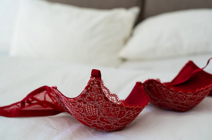 red bra
